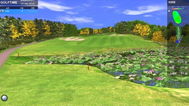 模擬高爾夫 打破疫情的束縛 來場室內(nèi)的較量 校園高爾夫的福音